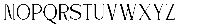 Lavache Extra Light Font LOWERCASE