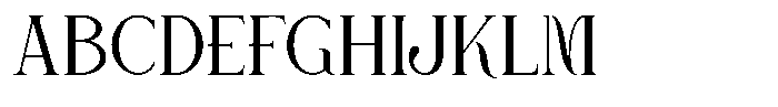 Lavache Light Font UPPERCASE