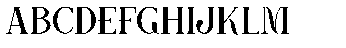 Lavache Medium Font UPPERCASE
