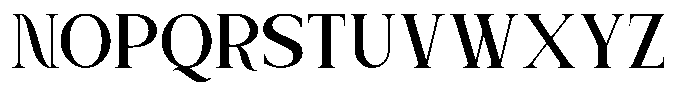 Lavache Medium Font UPPERCASE