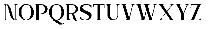Lavache Medium Font LOWERCASE