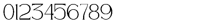 Lavache Thin Font OTHER CHARS