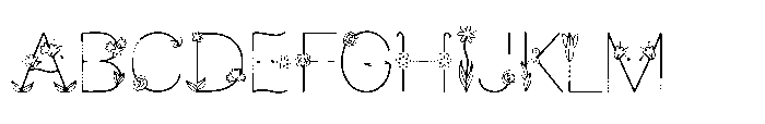 Lavendaine Font UPPERCASE