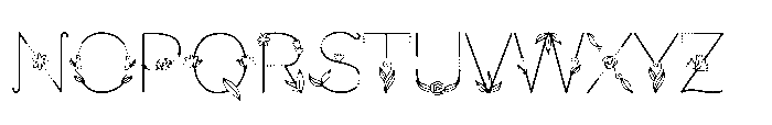 Lavendaine Font UPPERCASE