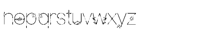 Lavendaine Font LOWERCASE