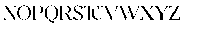 Lavenir Font UPPERCASE