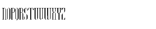 Laverick Fragile Regular Font UPPERCASE