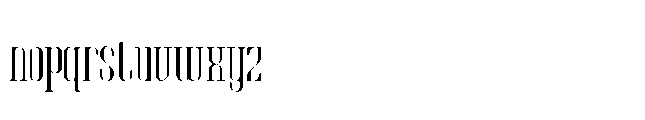 Laverick Fragile Regular Font LOWERCASE