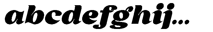 Laviossa Nova Black Italic FONT