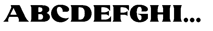 Laviossa Nova Black Font UPPERCASE