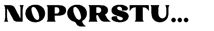 Laviossa Nova Black Font UPPERCASE