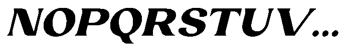 Laviossa Nova Bold Italic Font UPPERCASE
