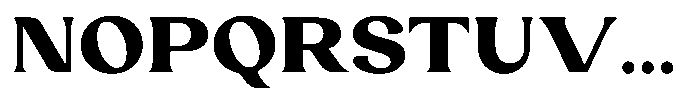 Laviossa Nova Bold Font UPPERCASE