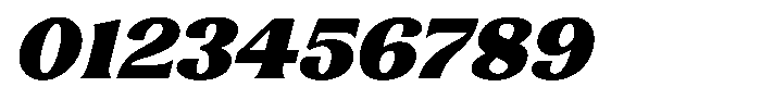 Laviossa Nova Extra Bold Italic Font OTHER CHARS
