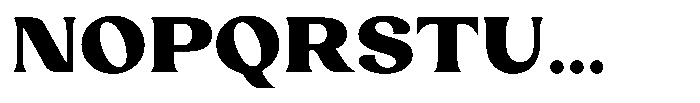 Laviossa Nova Extra Bold Font UPPERCASE