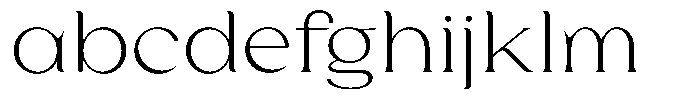 Laviossa Nova Extra Light FONT