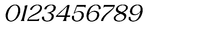 Laviossa Nova Light Italic Font OTHER CHARS