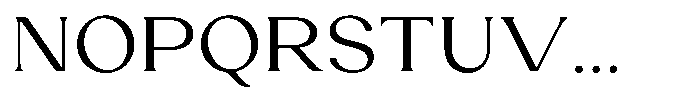 Laviossa Nova Light Font UPPERCASE