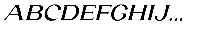Laviossa Nova Regular Italic Font UPPERCASE