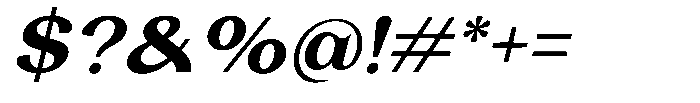 Laviossa Nova Semi Bold Italic Font OTHER CHARS