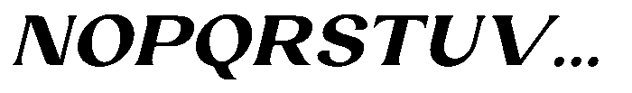 Laviossa Nova Semi Bold Italic Font UPPERCASE