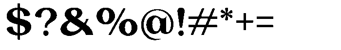 Laviossa Nova Semi Bold Font OTHER CHARS