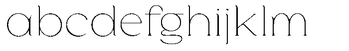 Laviossa Nova Thin FONT
