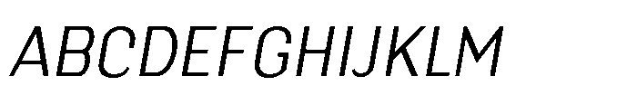 LayarBahtera Beyond Layar Bahtera Beyond Condensed Italic Font UPPERCASE