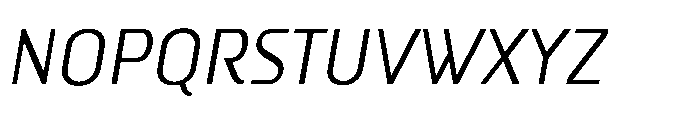 LayarBahtera Beyond Layar Bahtera Beyond Condensed Italic Font UPPERCASE