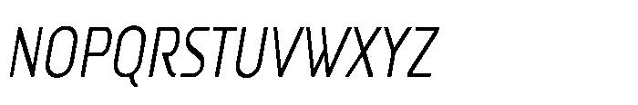 LayarBahtera Beyond Layar Bahtera Beyond VT Italic Font UPPERCASE