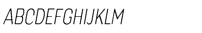LayarBahtera Beyond Layar Bahtera Beyond VT Light Italic Font UPPERCASE