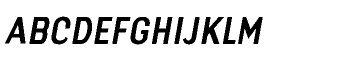 LayarBahtera Beyond Layar Bahtera Beyond XC Bold Italic Font UPPERCASE