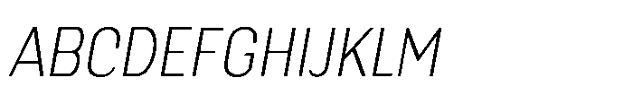 LayarBahtera Beyond Layar Bahtera Beyond XC Light Italic Font UPPERCASE