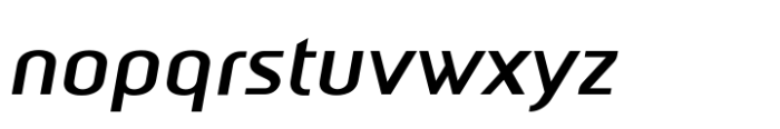 LayarBahtera Beyond Medium Italic Font LOWERCASE