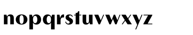 Layfort Extrabold Font LOWERCASE