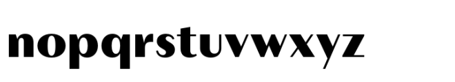 Layfort Plain Black Font LOWERCASE