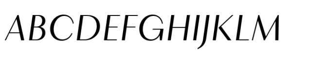 Layfort Plain Regular Italic Font UPPERCASE