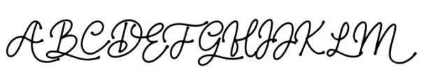 Layshy Regular Font UPPERCASE