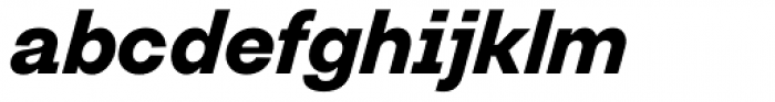 Lazare Grotesk Bold Italic Font LOWERCASE