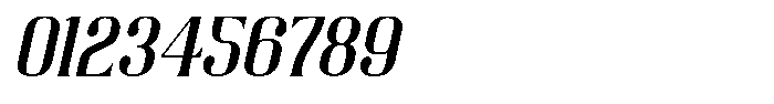 Lazelle Italic Font OTHER CHARS