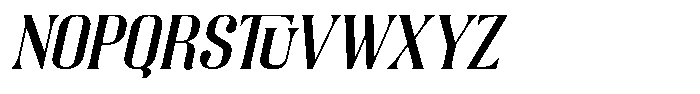 Lazelle Italic Font UPPERCASE