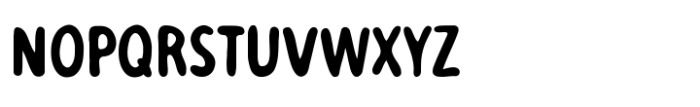 Lazy Letters Font UPPERCASE