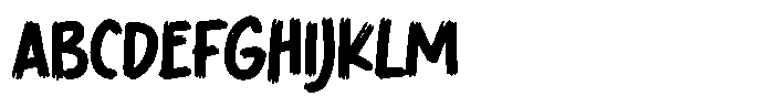 Lazy Moves Font UPPERCASE