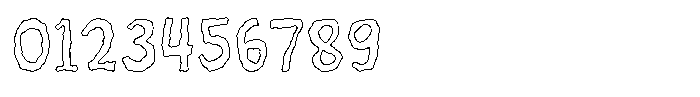 Lazy Paper Cut Lazy Busy Cut Outline Font OTHER CHARS