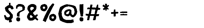 Lazy Paper Cut Regular Font OTHER CHARS