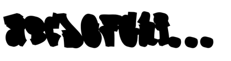 Lazy Street Graffiti Extrude FONT