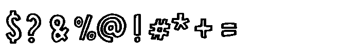 Lazy Sunday Font OTHER CHARS