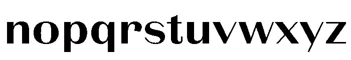 LaPontaise Bold Font LOWERCASE