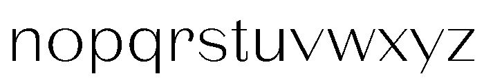 LaPontaise Light Font LOWERCASE