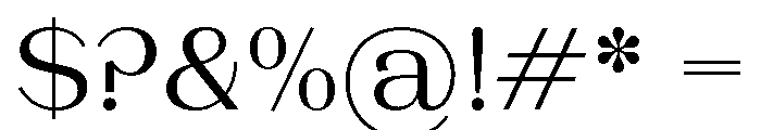 LaPontaise Regular Font OTHER CHARS